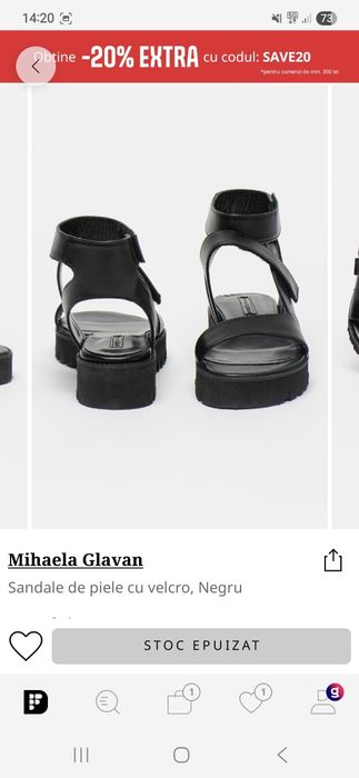 Sandale Mihaela Glavan 36