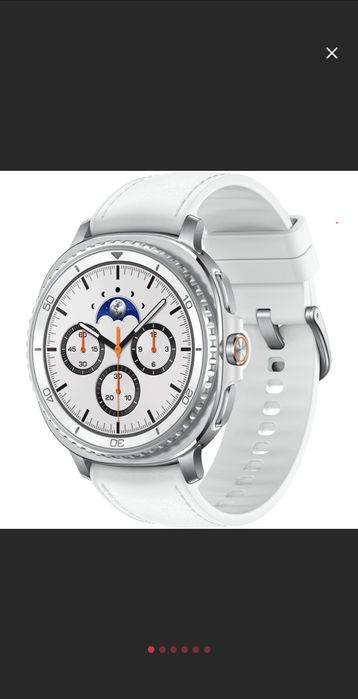 Smartwatch SAMSUNG Galaxy Watch8 Classic, 46mm, LTE, Wi-Fi, Android, White