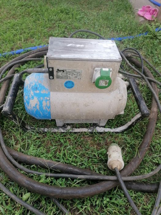 Vibrator beton convertizor cu pila de 35 mmm