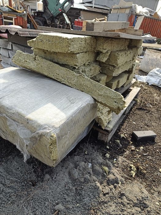 стекловата остатки