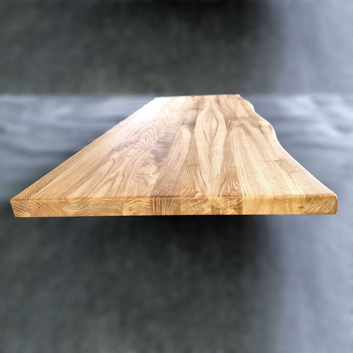 Масивен дъбов плот 200x85x40, масло, “жив ръб