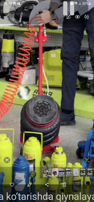 Pnevmaticheskiy domkrat