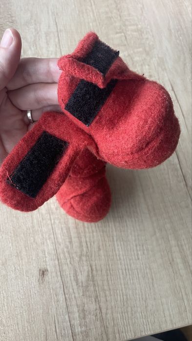 Botosei Disana talpa 9 cm - lana merinos bordo