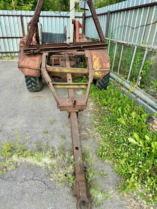 Прицеп роспуск для перевозки опор и труб