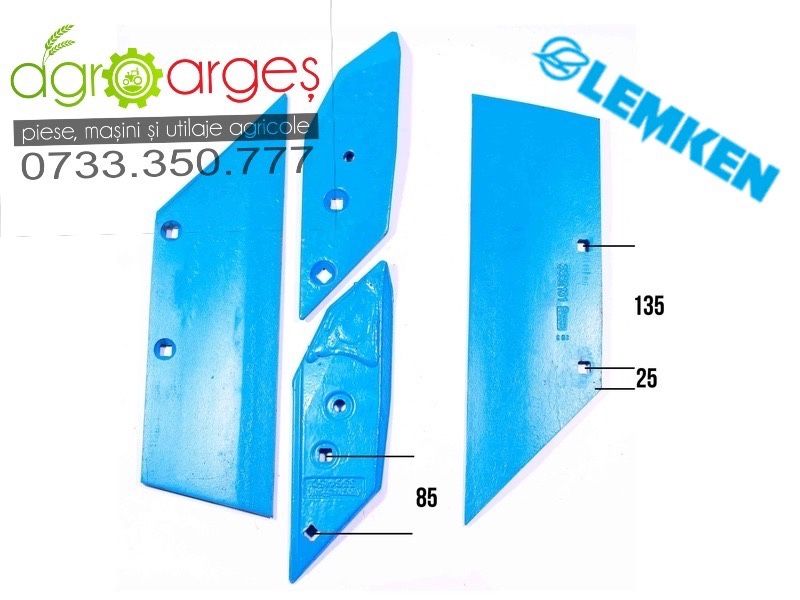 Brazdare cutite dalti Lemken