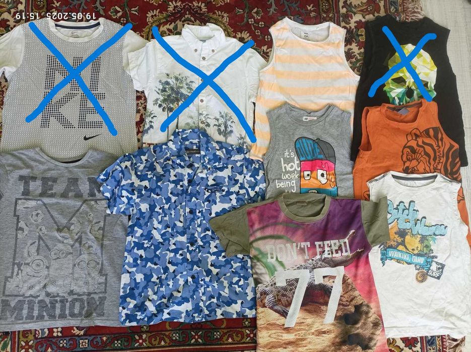 летни дрехи за момче 8-9г