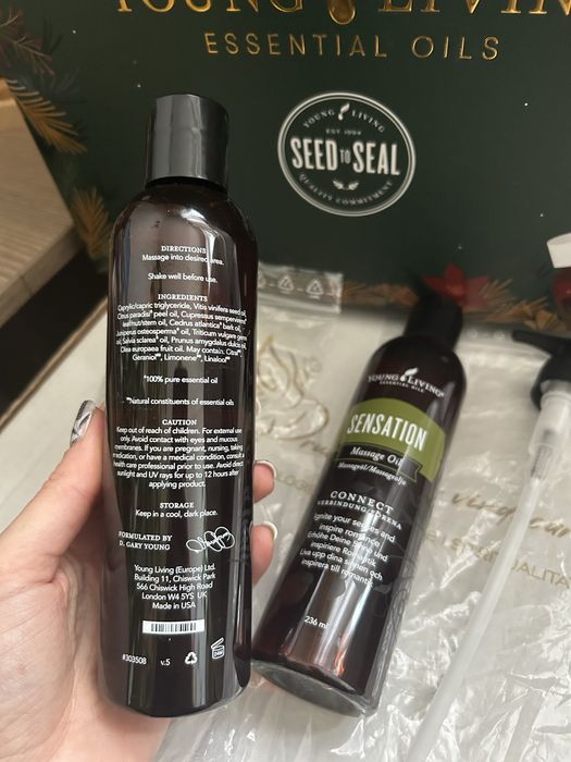 Ulei masaj cu uleiuri terapeutice