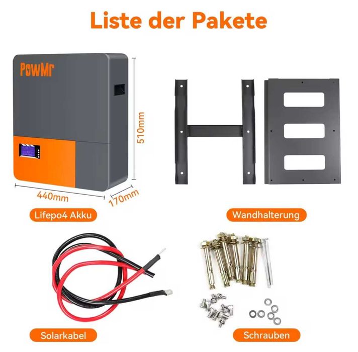 Батерия Pow Mr LifePo4 5,12 Kw