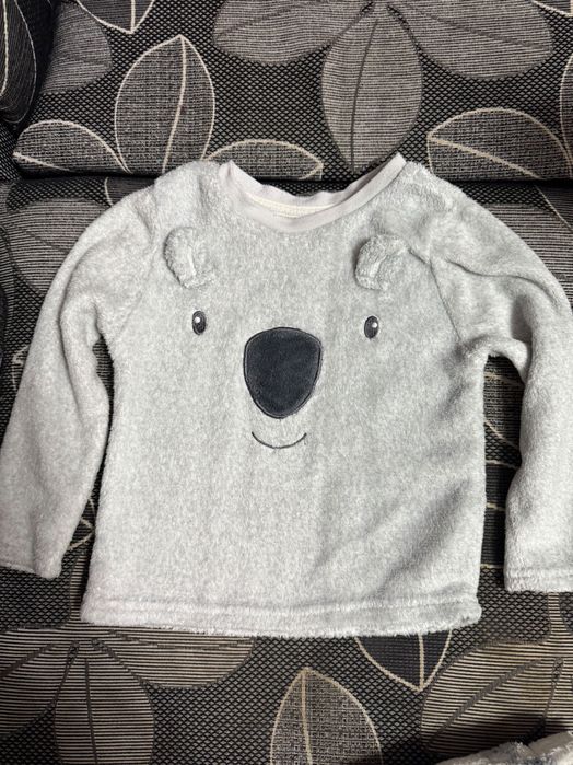 Топли детски пижамки на Стич и МикиМаус, Мече