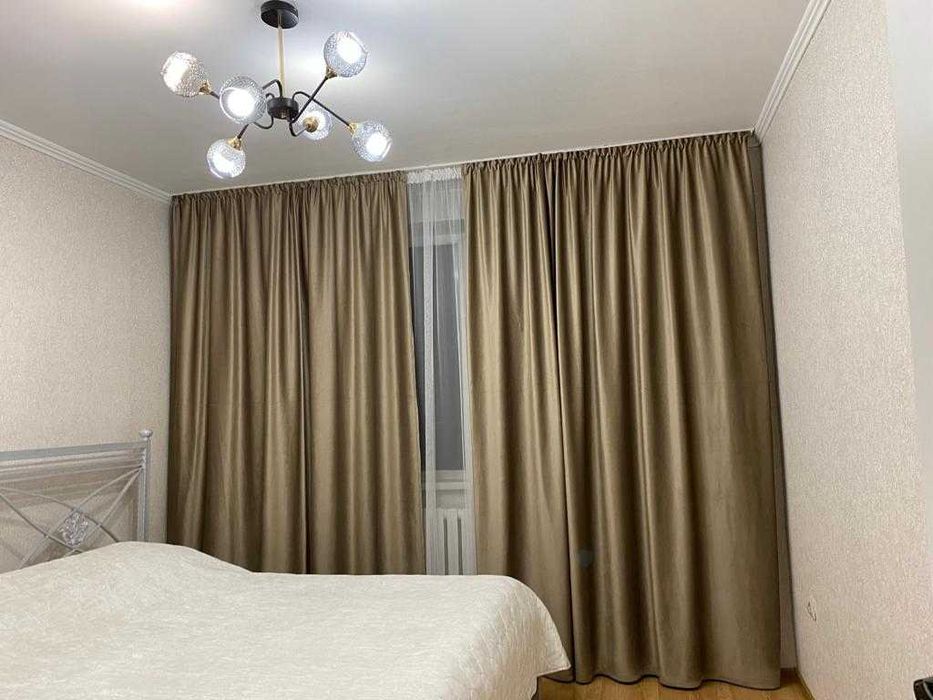 Комплект штор с тюльем