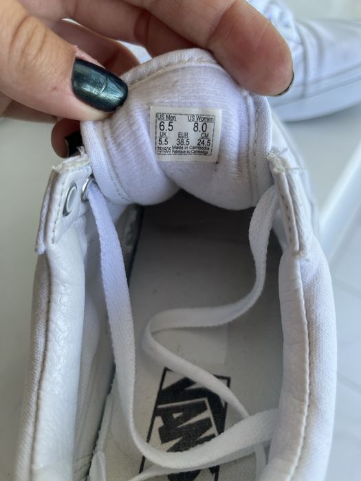 Бели Vans old school