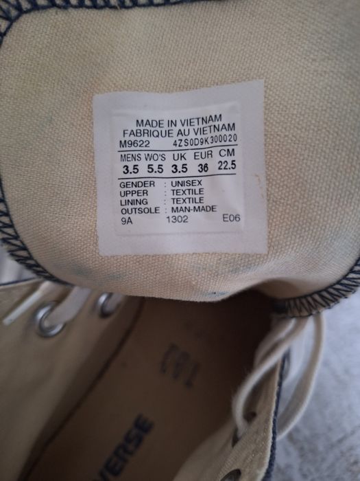 Tenisi Converse All Star, marimea 36