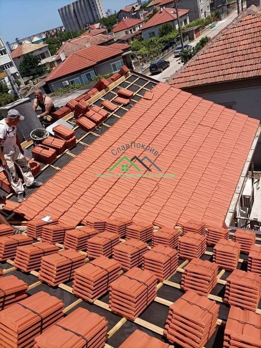 Ремонт на покриви София Изграждане на нов покрив София Дървени навеси