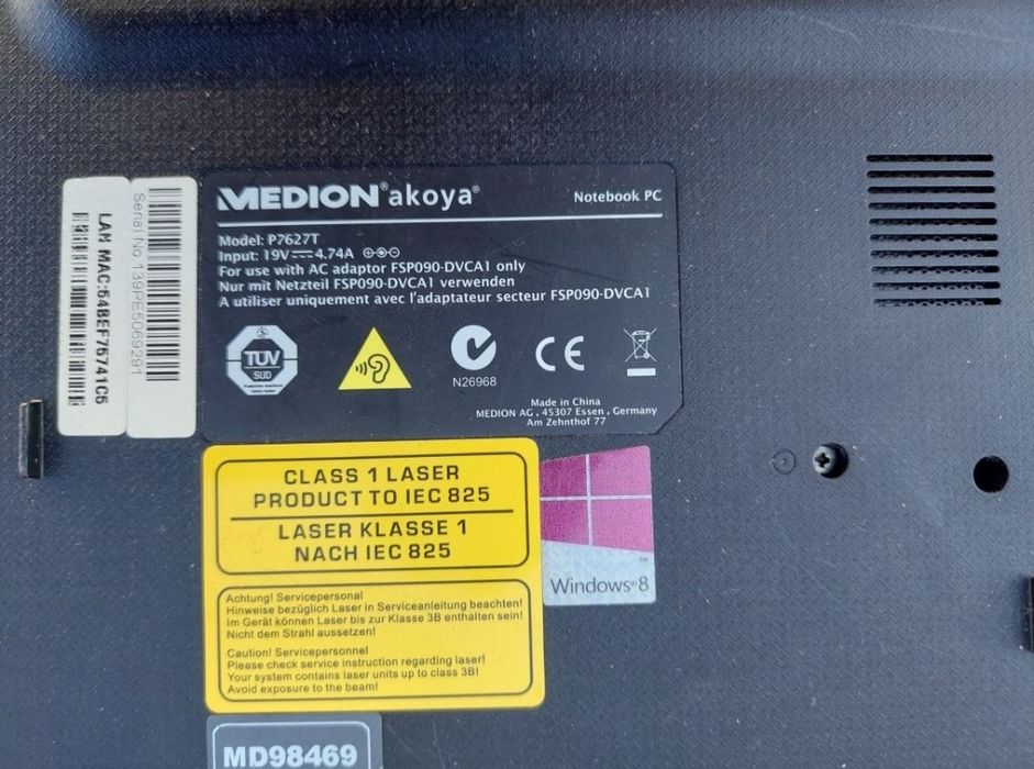 Laptop Medion Akoya i3