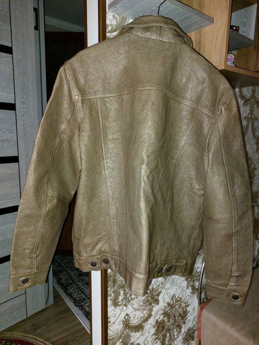 Кожаная куртка мужская