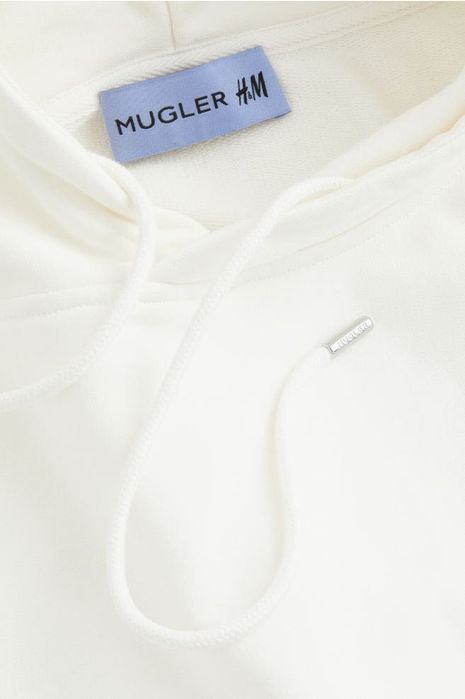Hanorac alb Mugler x HM XL