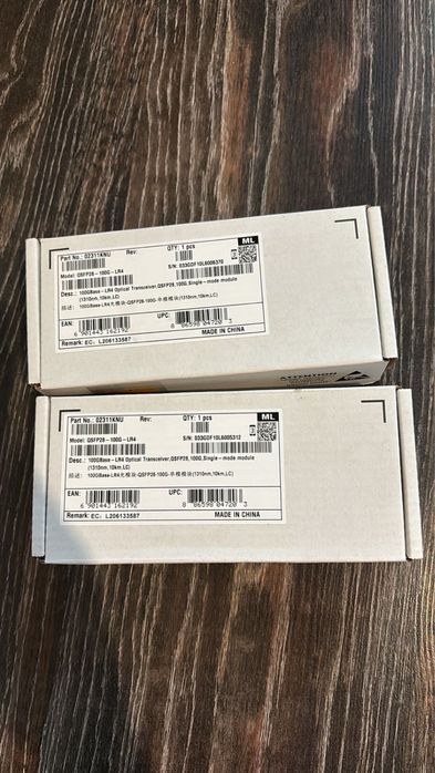 Оптический модуль Huawei QSFP28-100G-LR4