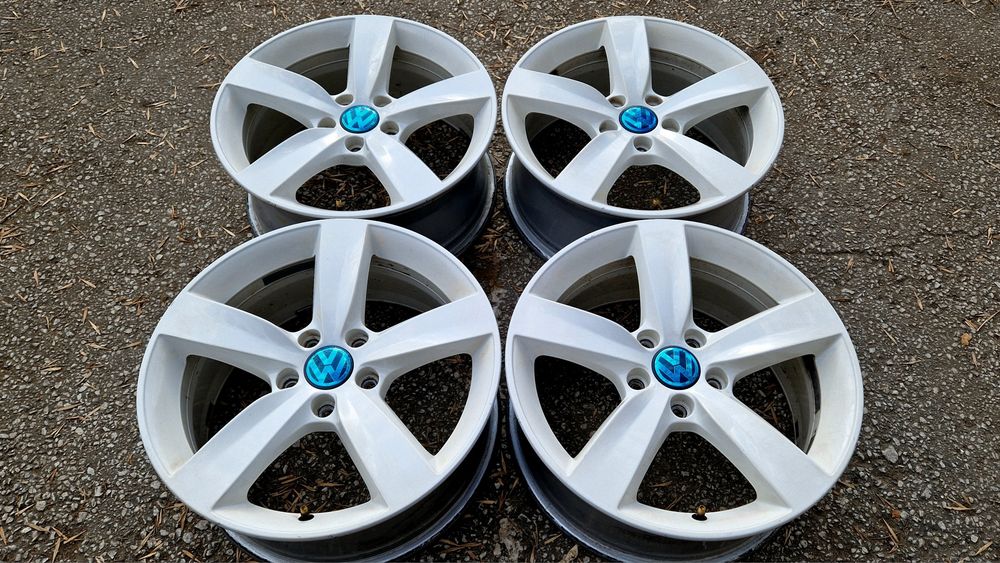 VW 17 5х112 лети джанти Фолксваген Голф Пасат Тигуан Шаран. 5x112