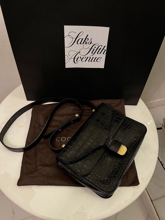 Сумка - Coccinelle Croco Black