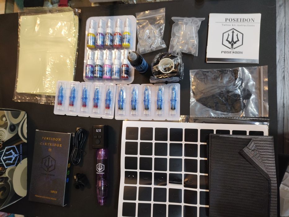 Aparat tatuaje Set complet