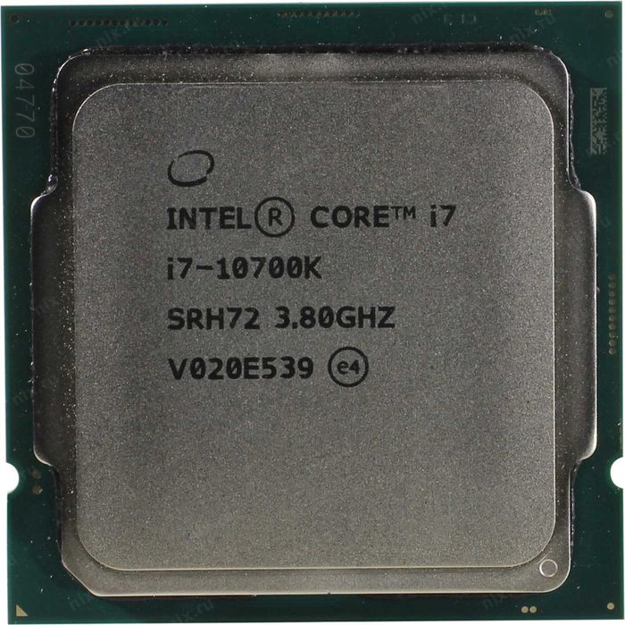 Продаю процессор intel core i7 10700k | 8 ядер 16 потоков