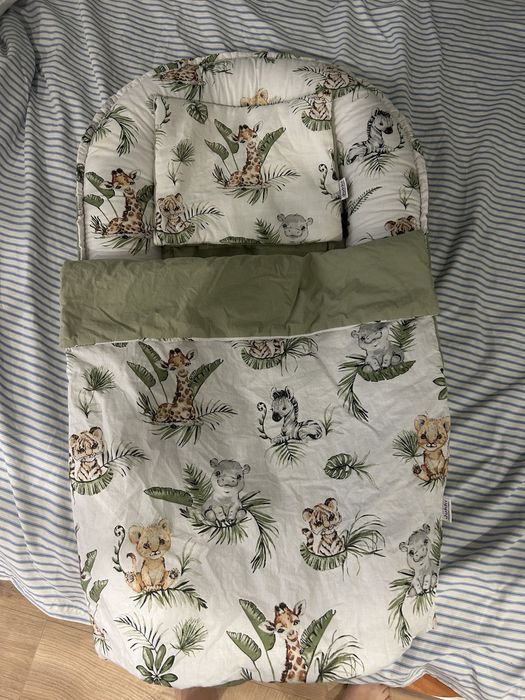 Бебешко гнездо Jukki с възглавничка и завивка