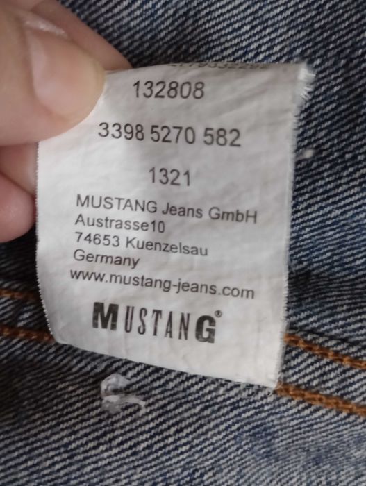 geaca barbati bluejeans Mustang,marime XL,bumbac,clasica