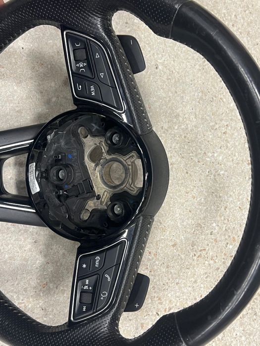 Vand Volan Audi Tesit S-line cu Padele+Airbag A4/S4 A5/S5 B9 Q5/SQ5