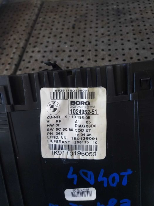 Ceasuri bord diesel bmw seria 1 e87 102495251 911019505