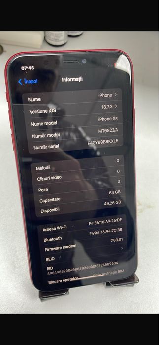 Vand iphone XR 64 Gb