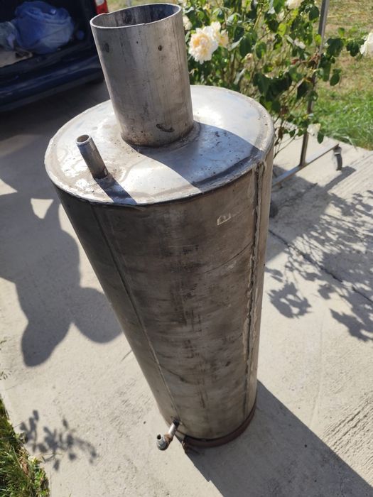 Boiler pe gaze de inox diametru 35cm