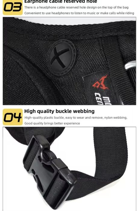 Borsetă  picior moto/scuter/atv/bicicletă , tex-carbon ,impermeabila