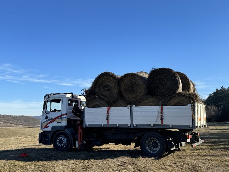 Транспортни услуги: камион със самосвал с кран