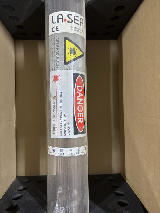 CO₂ Laser Tube 1600W – Ishlatilmagan Industrial 16mm