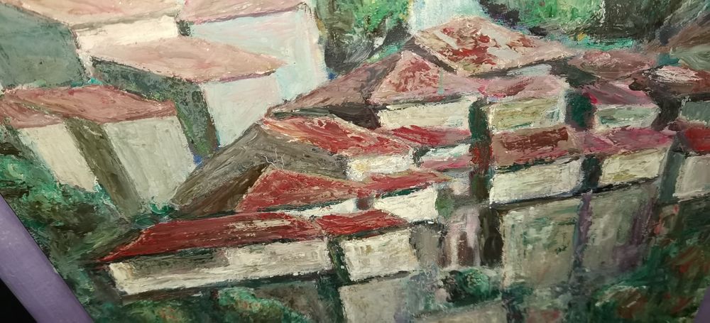 Картина с маслени бои върху платно.