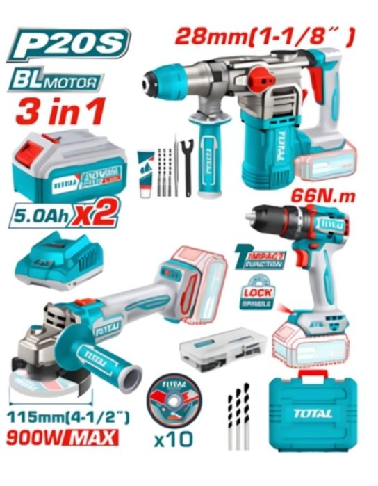 Набор инструментов 3в1 TOTAL