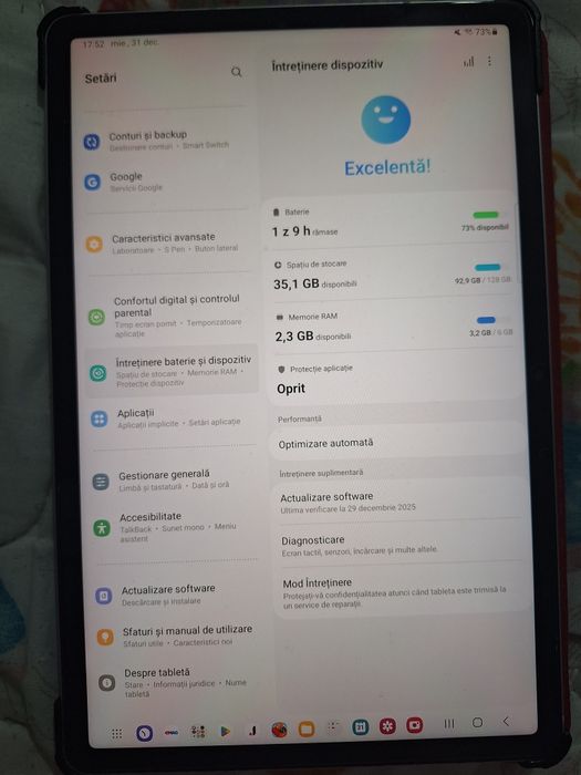 Tableta Samsung S7 cu sim