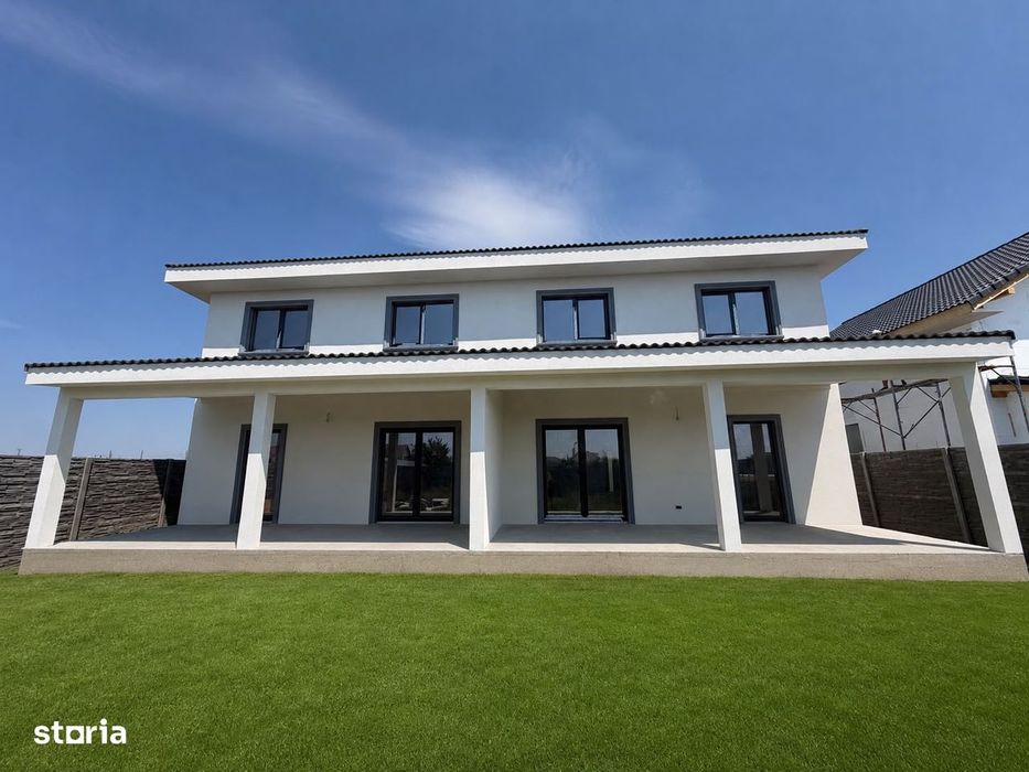 Duplex 5 camere cu zid dublu  | 119 MP utili | Remetea-Mare