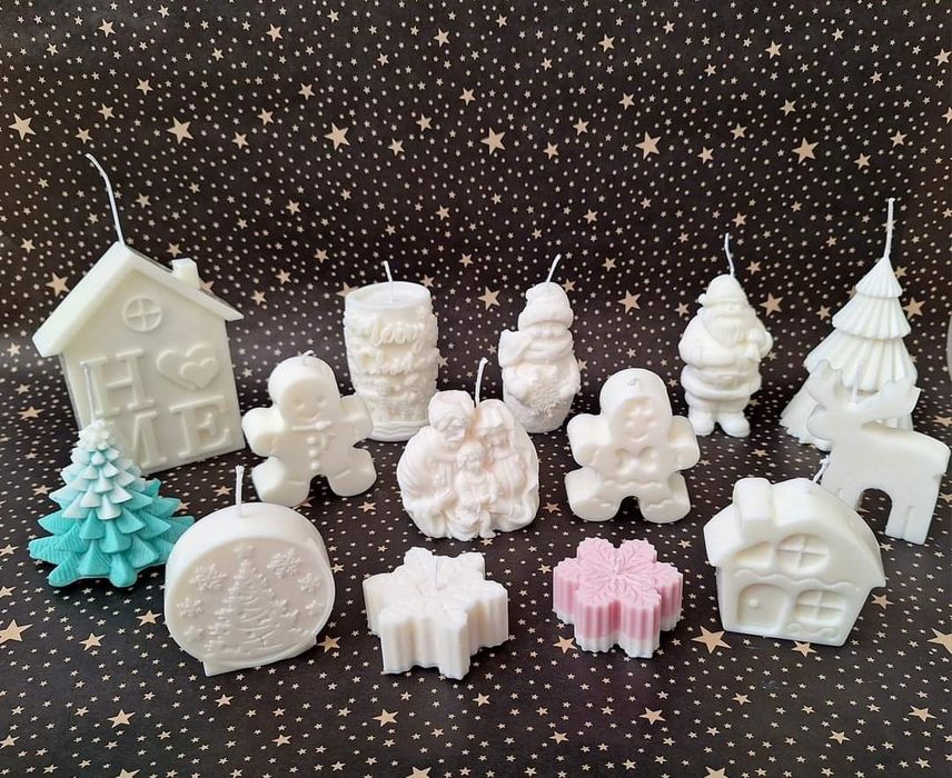 Lumânări handmade din ceara de soia.