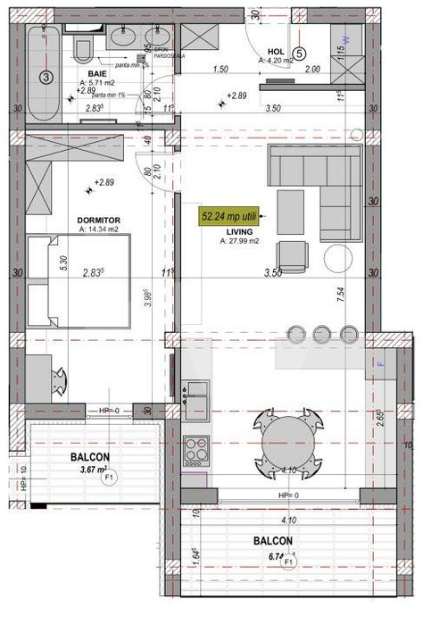 Apartament - Zona Industriala Vest - Incalzire in pardoseala