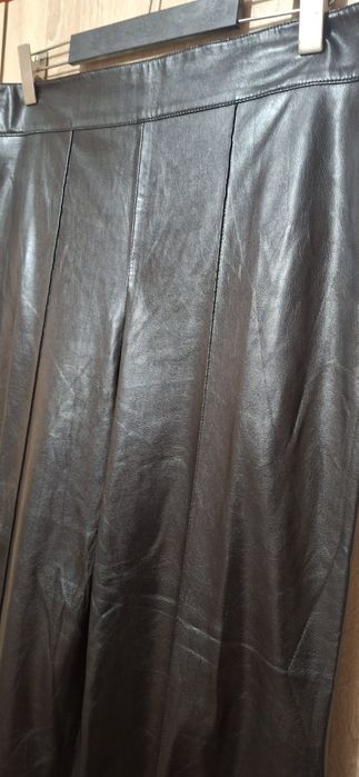 Zara кожен панталон