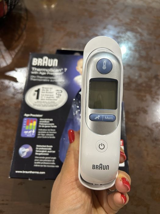 Ушен термометър Braun IRT 6520 ThermoScan 7