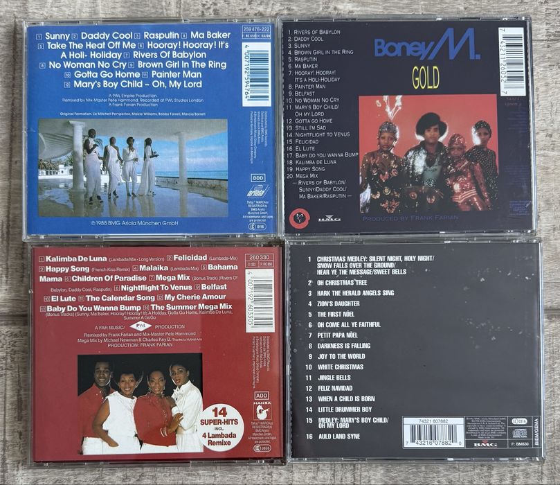 Pachet 3 cd-uri Disco ‘80 - Boney M/Eurythmics/Ultravox/Chris Norman