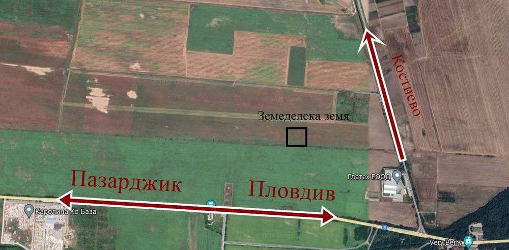 Земеделска земя в с. Костиево
