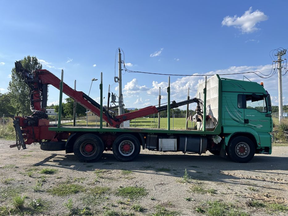 Camion forestier MAN TGA 480
