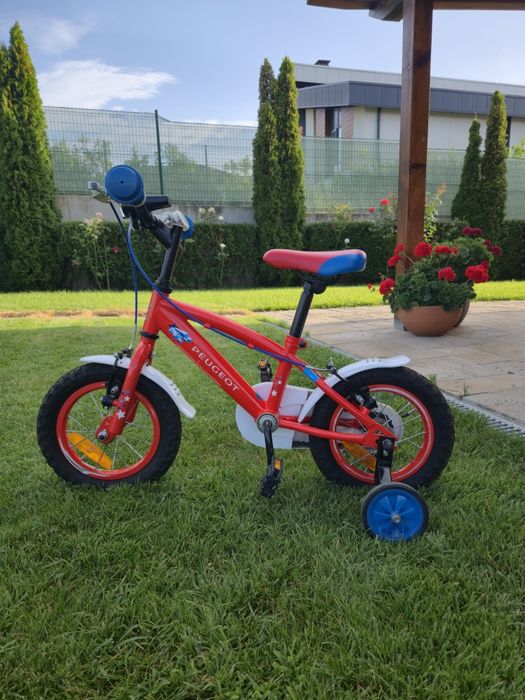 Оригинално детско колело Peugeot LJ12 (12 цола) с помощни гуми