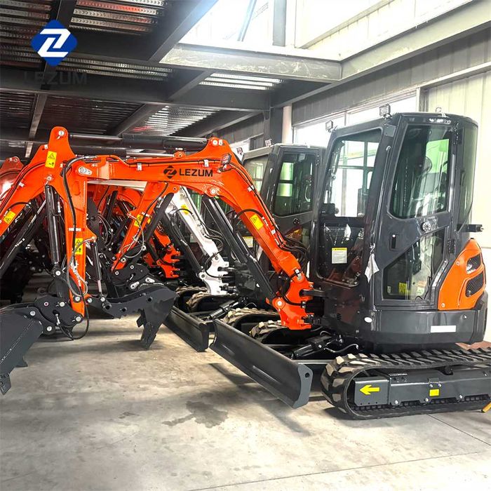 LEZUM Mini excavator chinezesc Vânzări directe din fabrică, preț redus