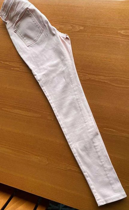 Нови детски бледо розови дънки Old Navy