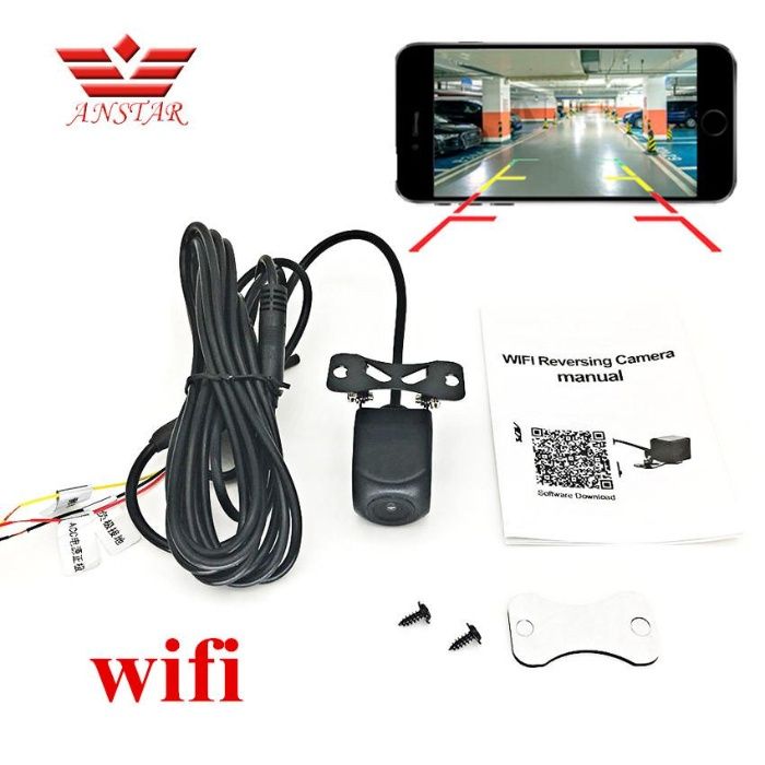Безжична WI _ FI камера за заден ход . Автопарктроник , регистратор