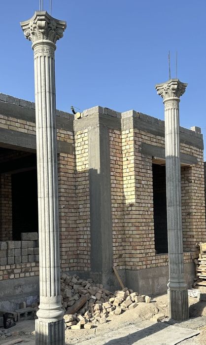 Rim ustunlari quyamiz Римские Калонна из бетона
